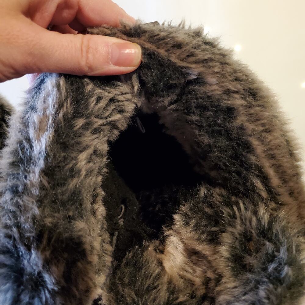 Khombu Artic Faux Fur Lined Leather Arctic Winter Duck Gray Boot Women's 6 - Picture 13 of 15